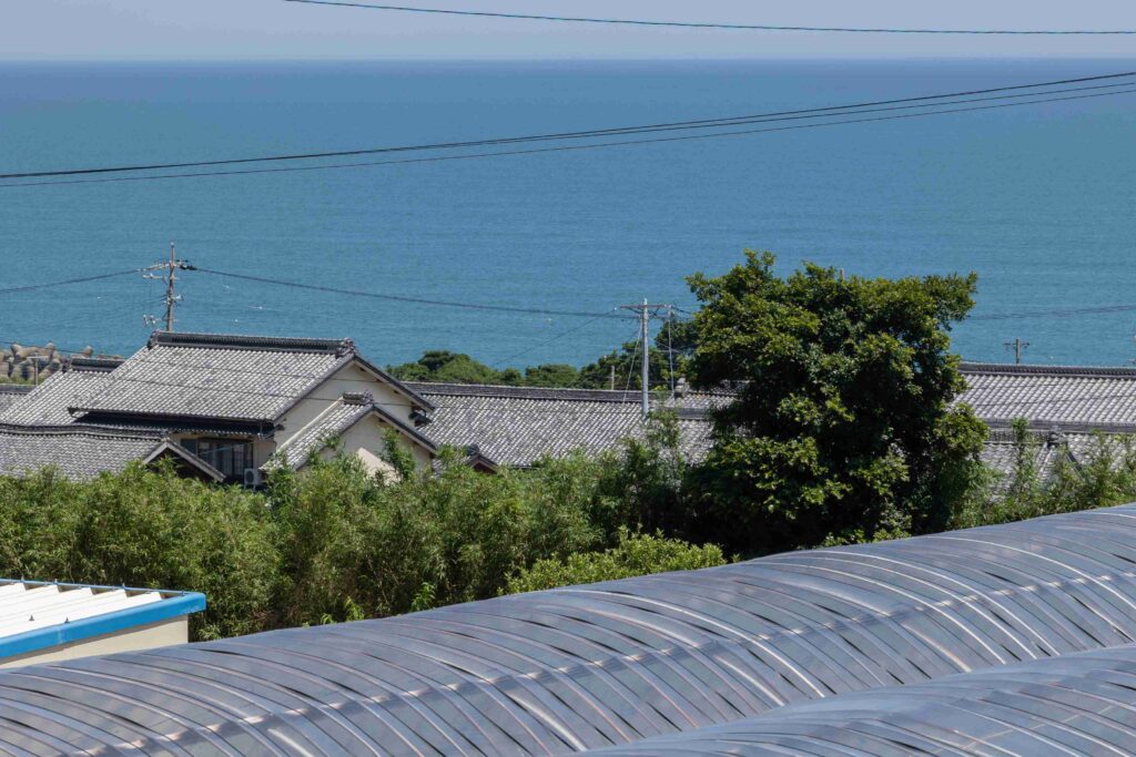 豊橋市のリノベーション専門会社のリノクラフトが施工した赤羽根町のY様邸から見た海の景色